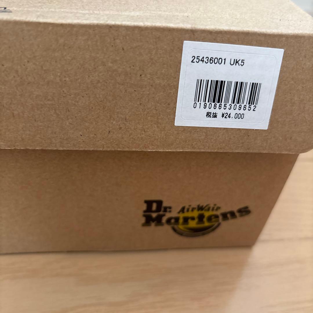 Dr. Martens ブラック ハイカットブーツ 24.0cm