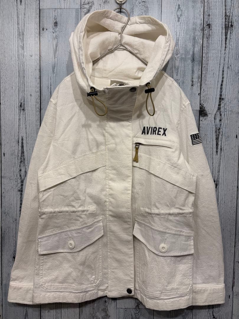 ♠️AVIREX アビレックス　レディース　ブルゾン　カラーコードコンビジャケット