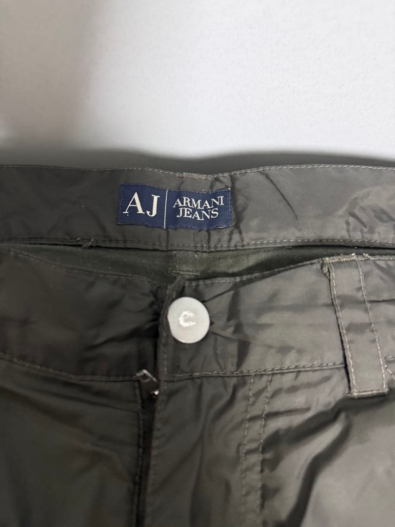 大特価❗️ ARMANI 00s Parachute Cargo Pants