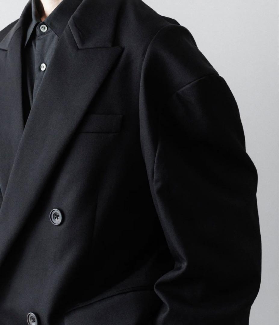 stein シュタイン DEFORMED SHOULDER JACKET 黒 S