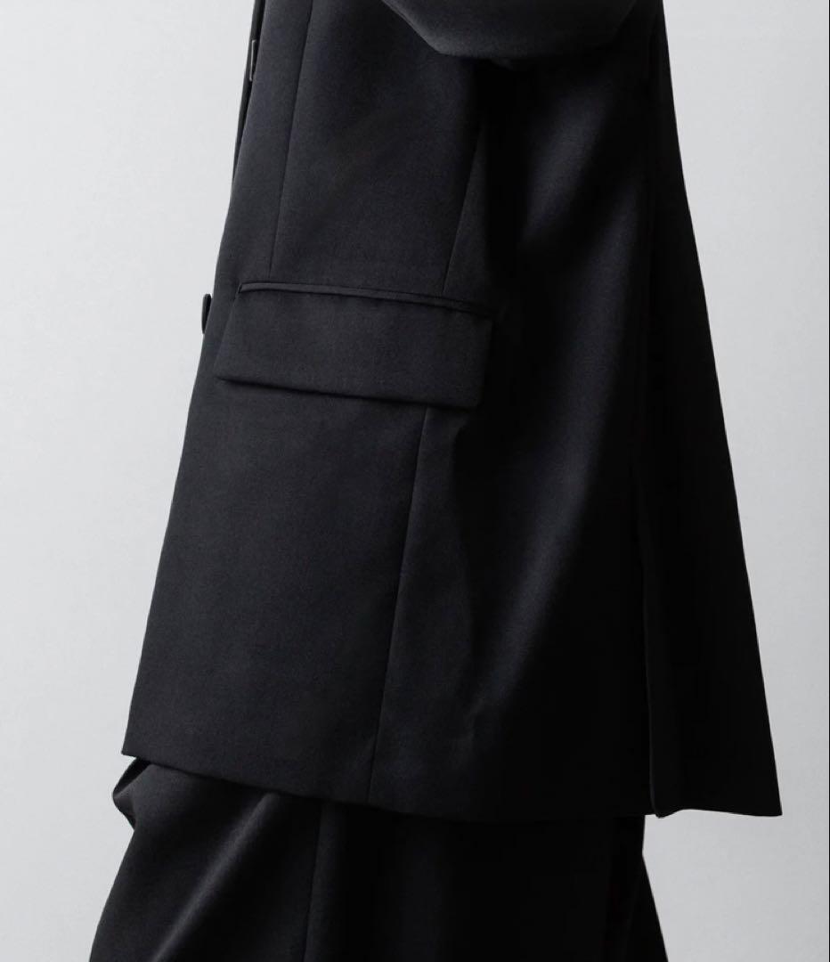 stein シュタイン DEFORMED SHOULDER JACKET 黒 S