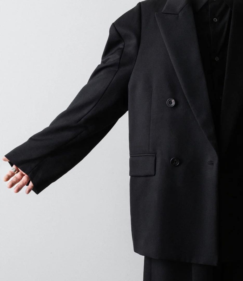 stein シュタイン DEFORMED SHOULDER JACKET 黒 S