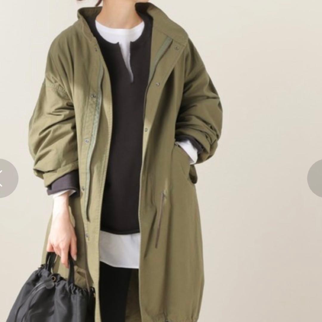 ⭐︎FRAMeWORK⭐︎ARMY TWILL⭐︎フィッシュテールコート⭐︎