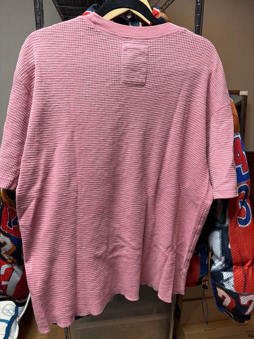 stussy thermal ピンク