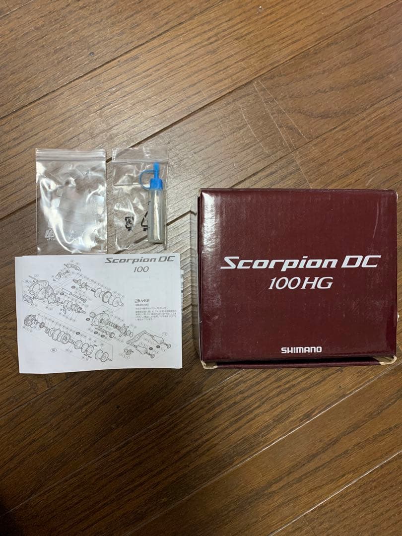 Scorpion DC 100HGベイトリール
