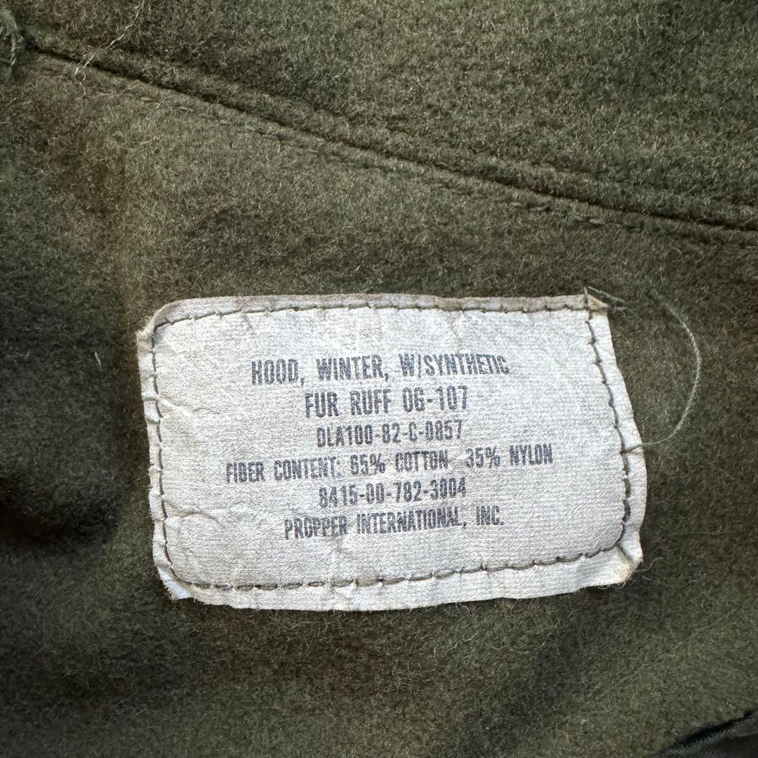 M65 米軍実物 フード モッズコート フィッシュテール