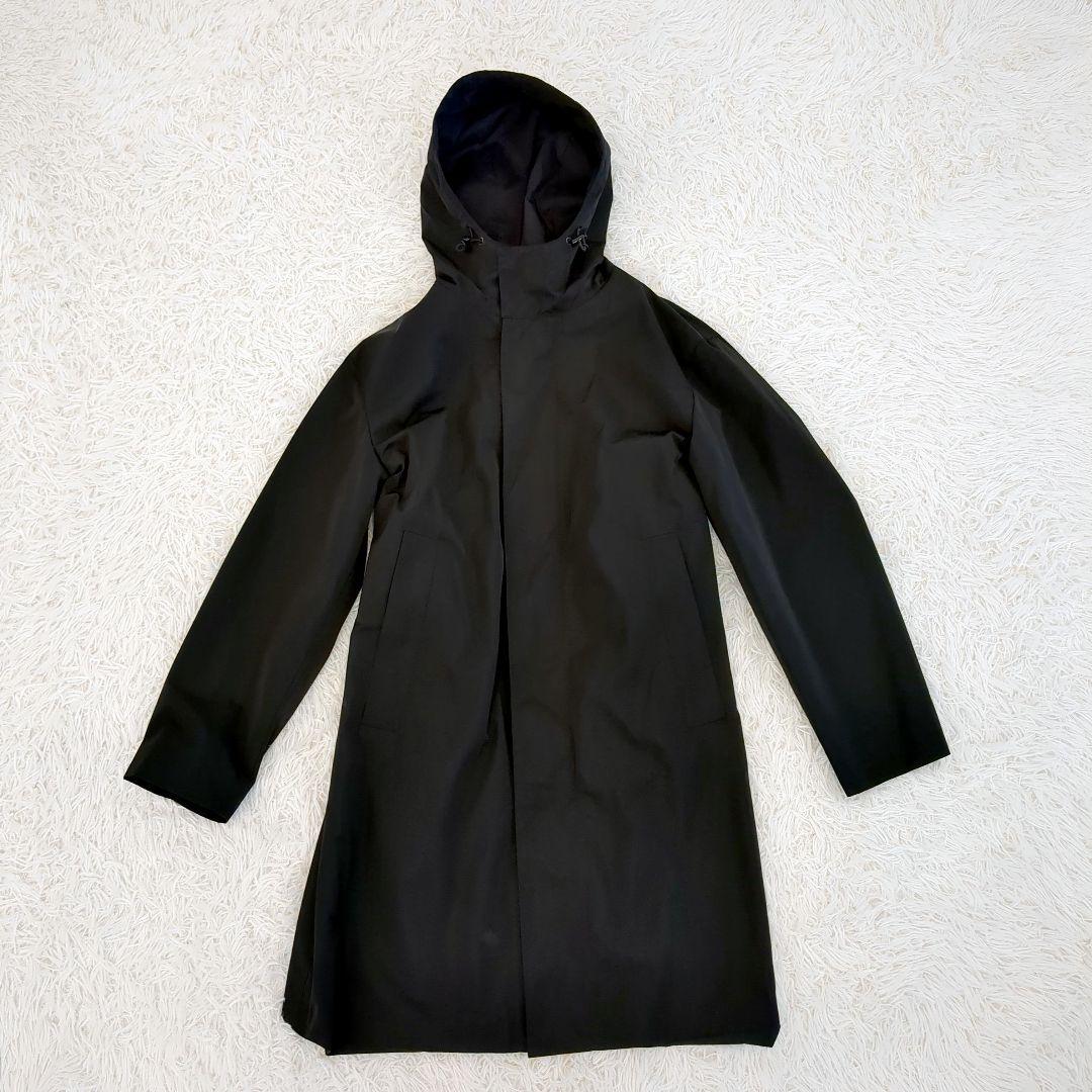 極美品✨️Theory　セオリー　撥水モッズコート　近年モデル　ブラック　フード