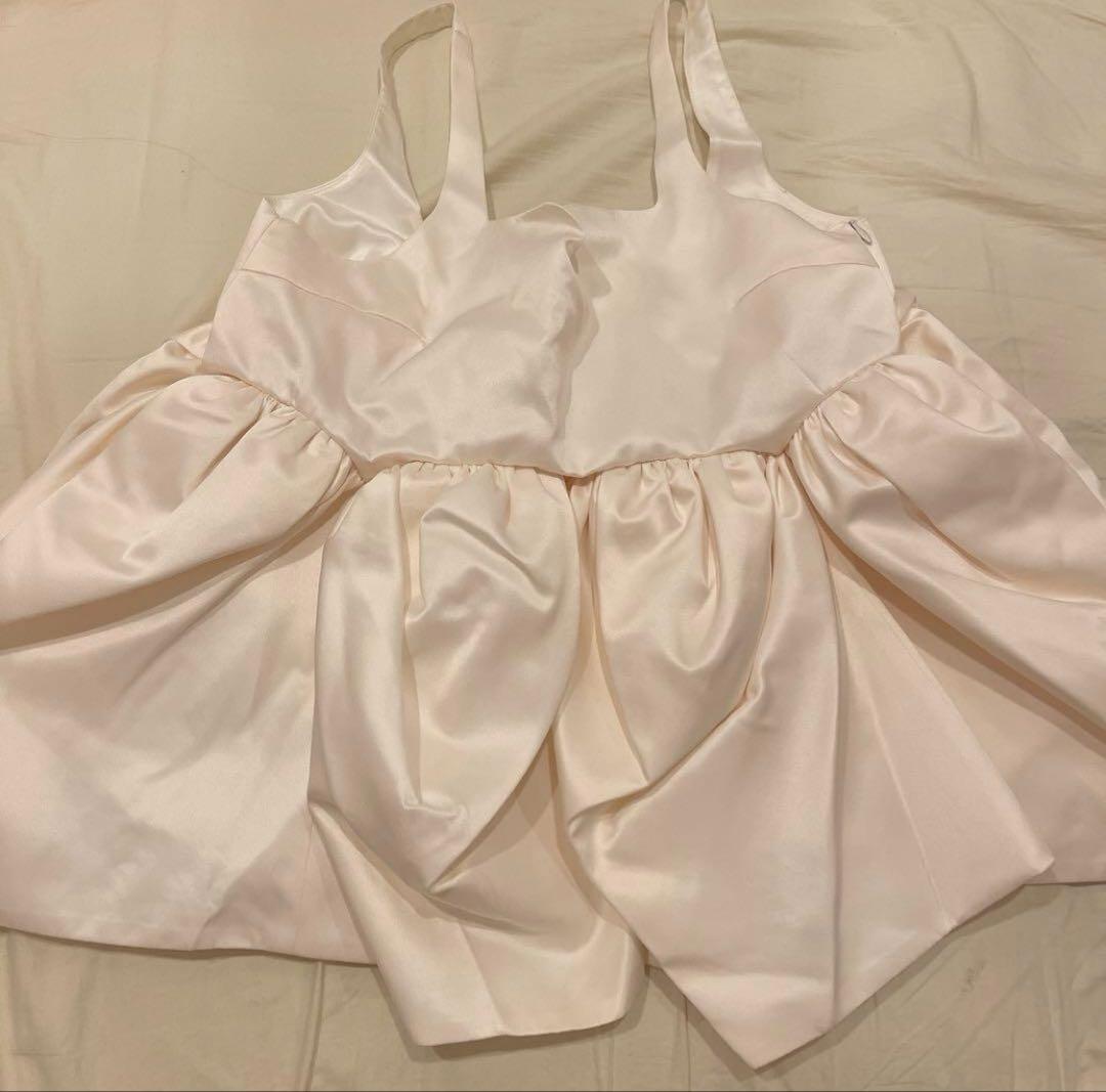 Bibiy. TOP Bibiy チュールキャミソール　トップス　WHT