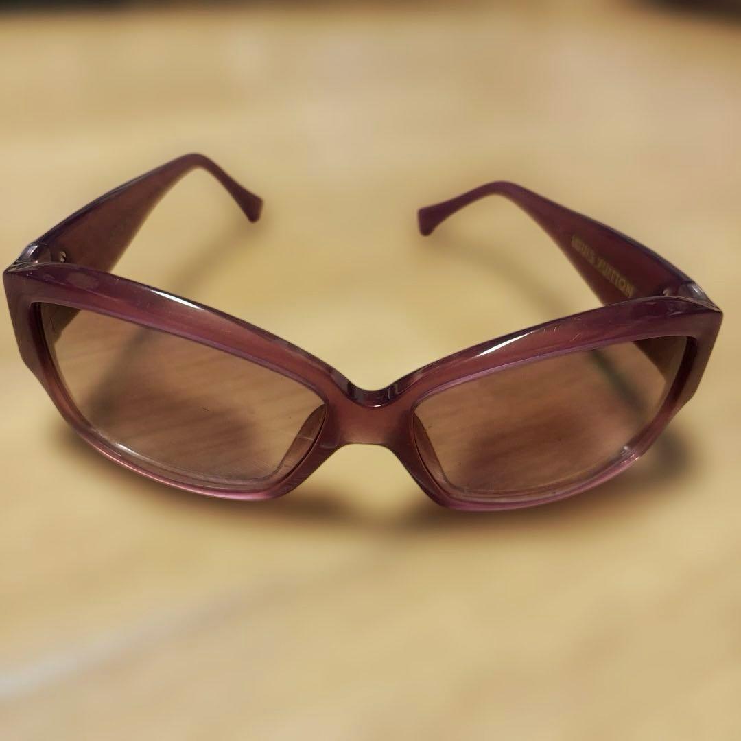 Louis Vuitton パープル サングラス美品。