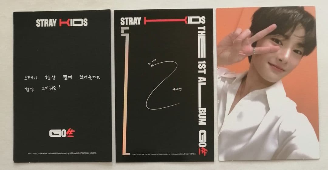 Stray Kids GO生 限定盤 CD アイエン トレカ