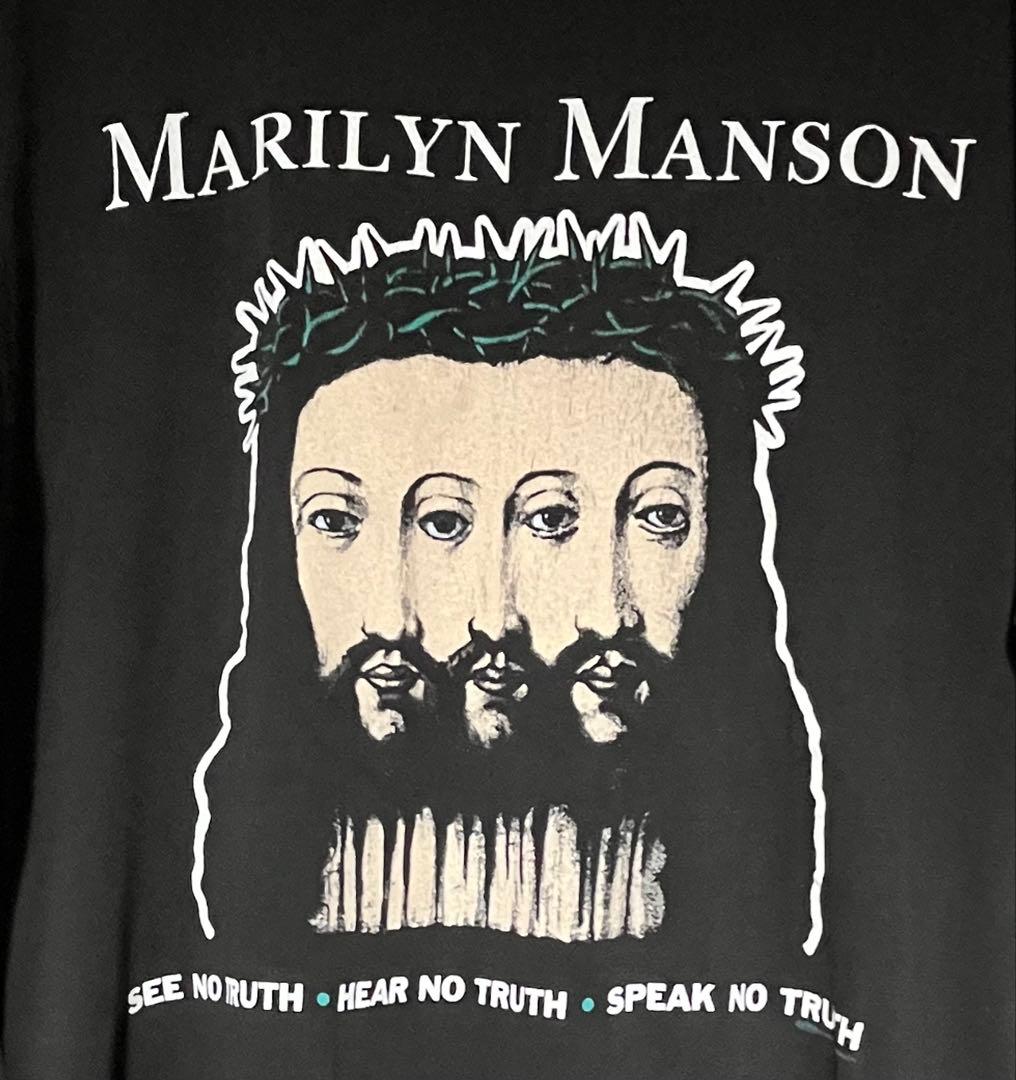 m*︎様 Marilyn Manson believe マンソン 90sオリジナ