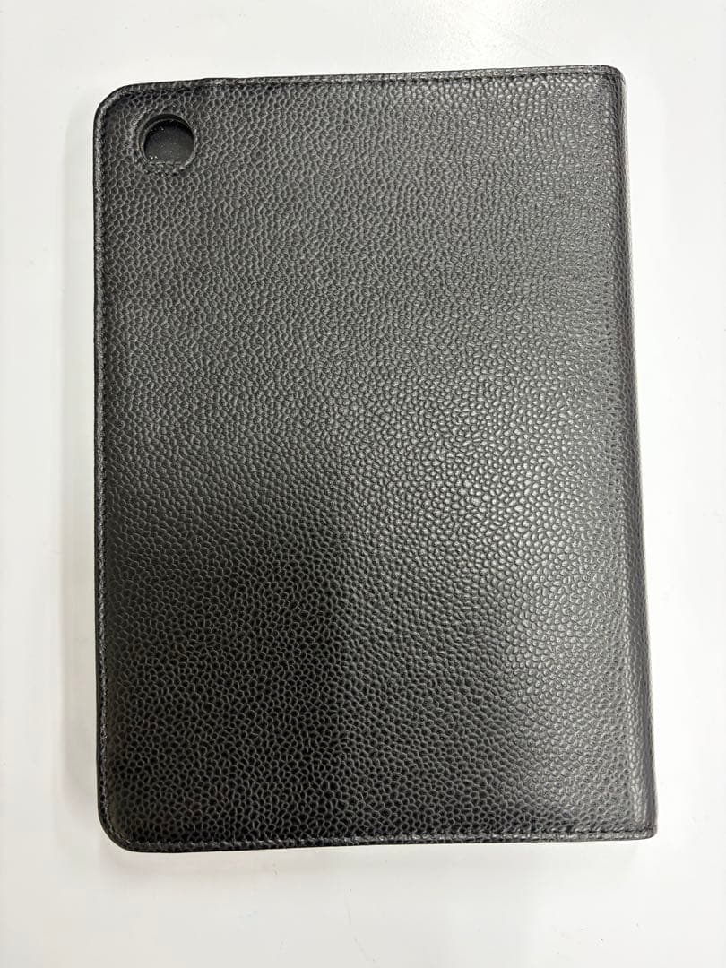 【未使用保管品】CHANEL ブラック レザー iPadケース