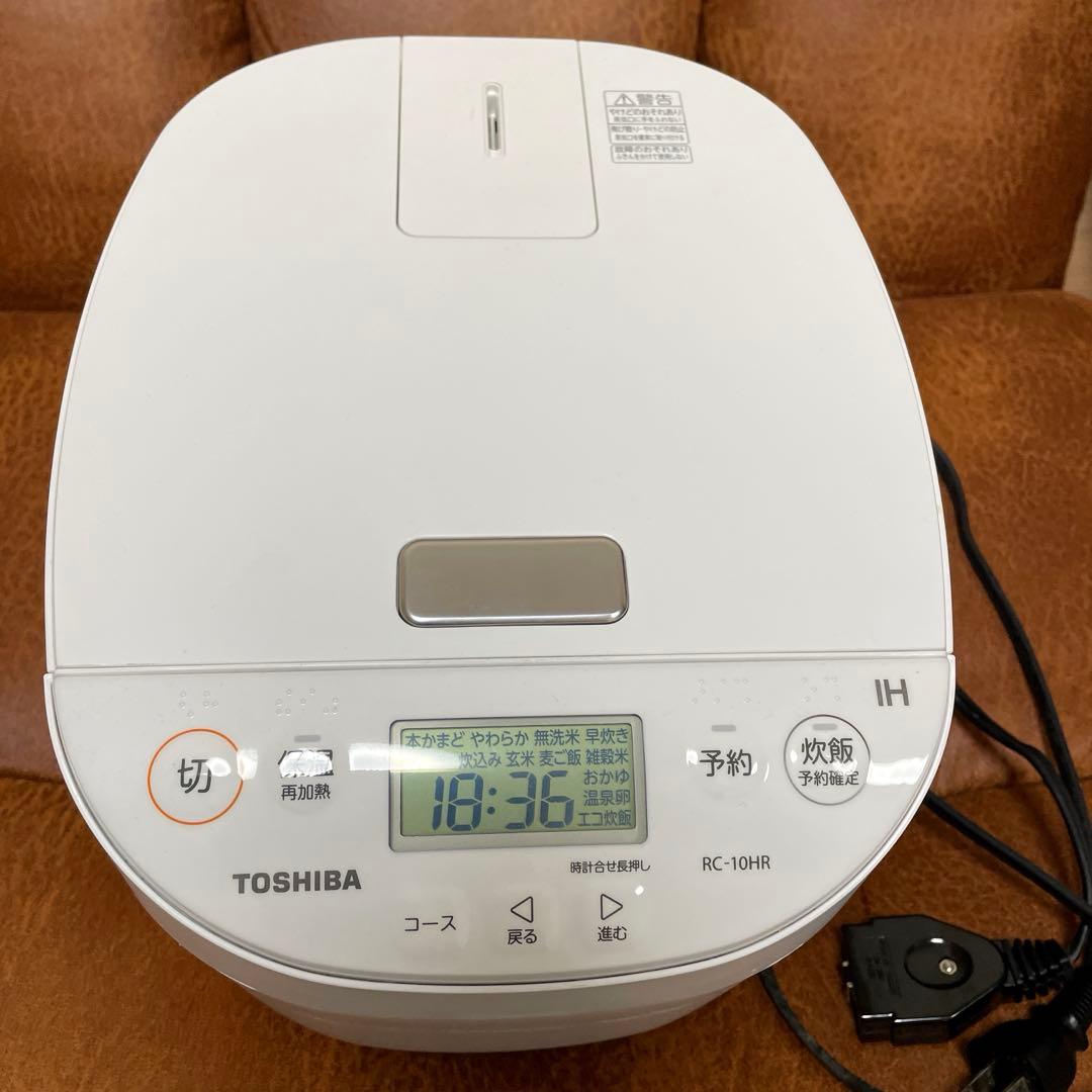 TOSHIBA IHジャー炊飯器　RC-10HR