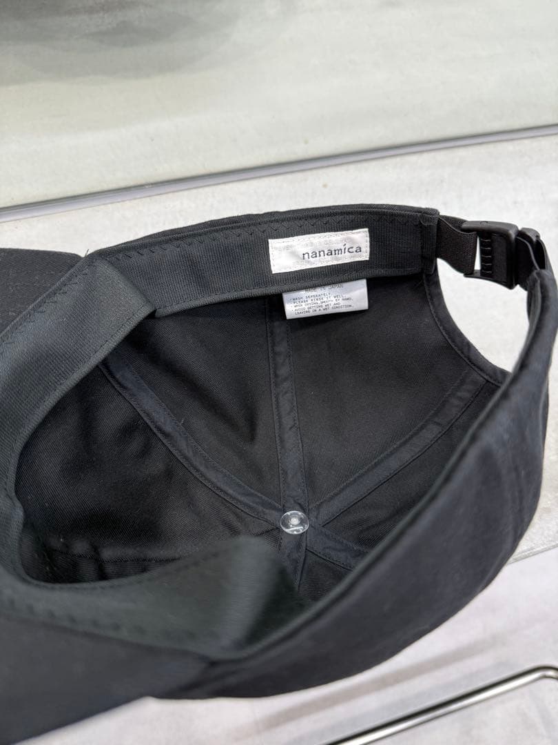 【nanamica】Chino Cap ナナミカ チノキャップ　ブラック