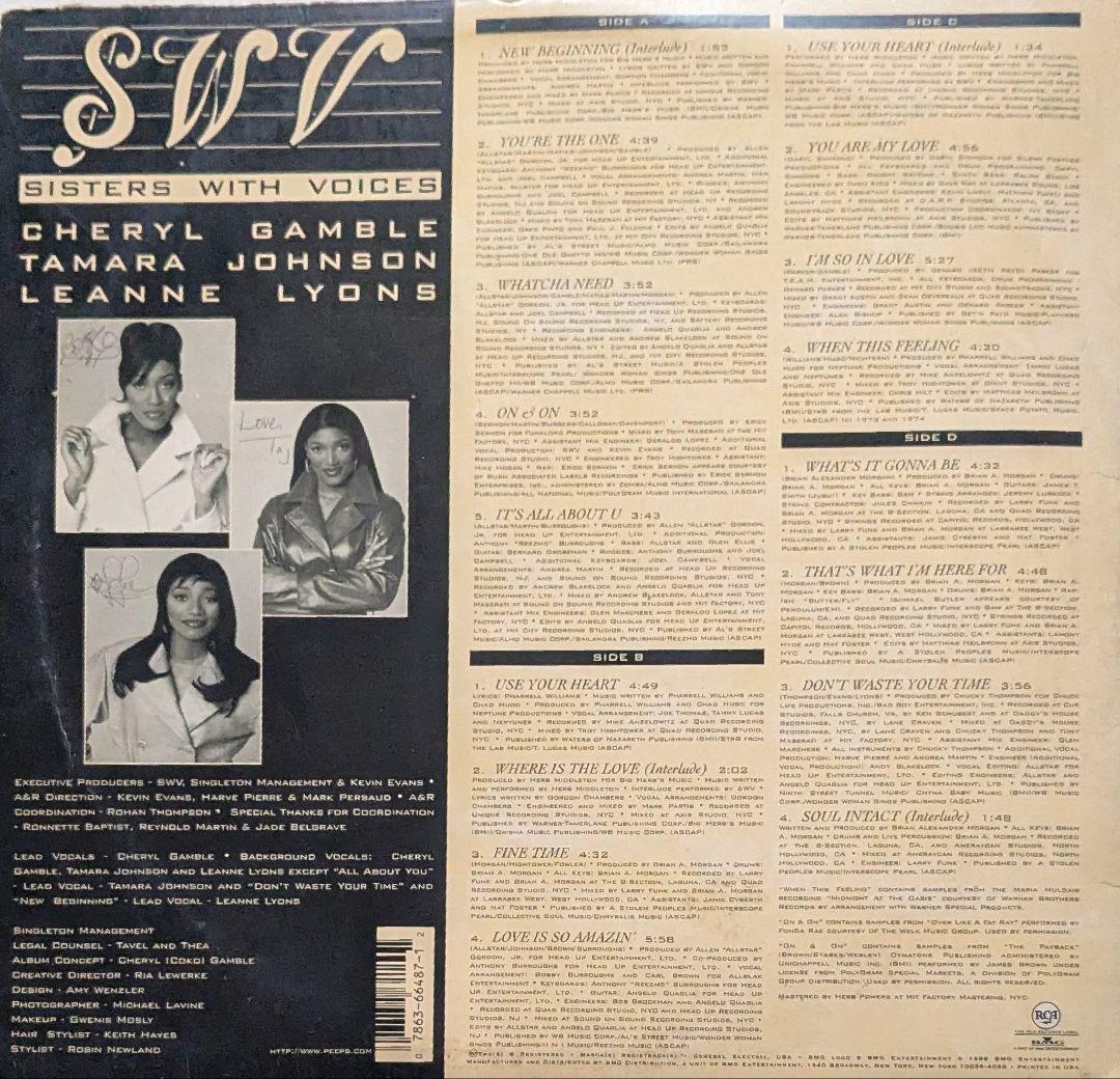 洋楽 SWV/ New Beginning