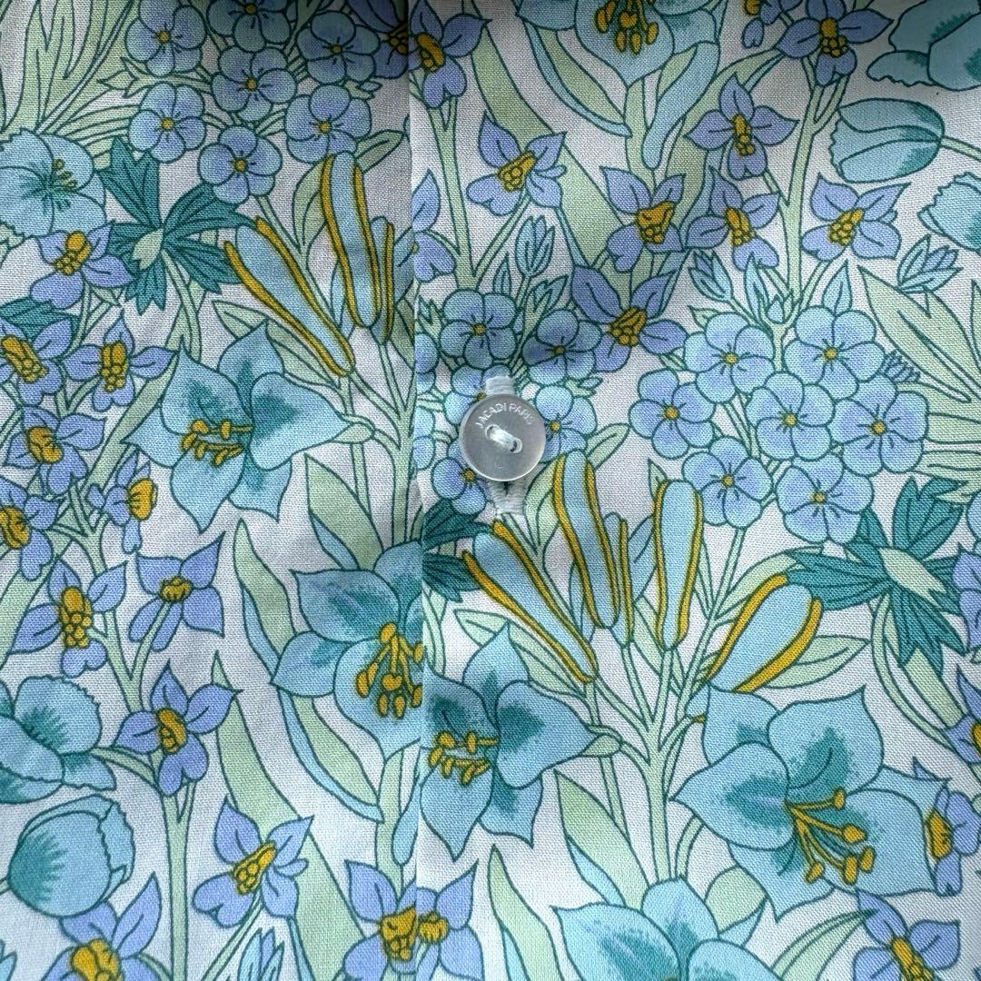 【美品】Jacadi ジャカディ 花柄 ワンピース リバティ 36M 綿100