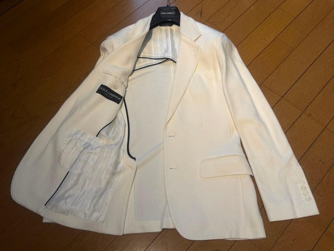 ドルチェ&ガッバーナニットジャケット44ベージュ