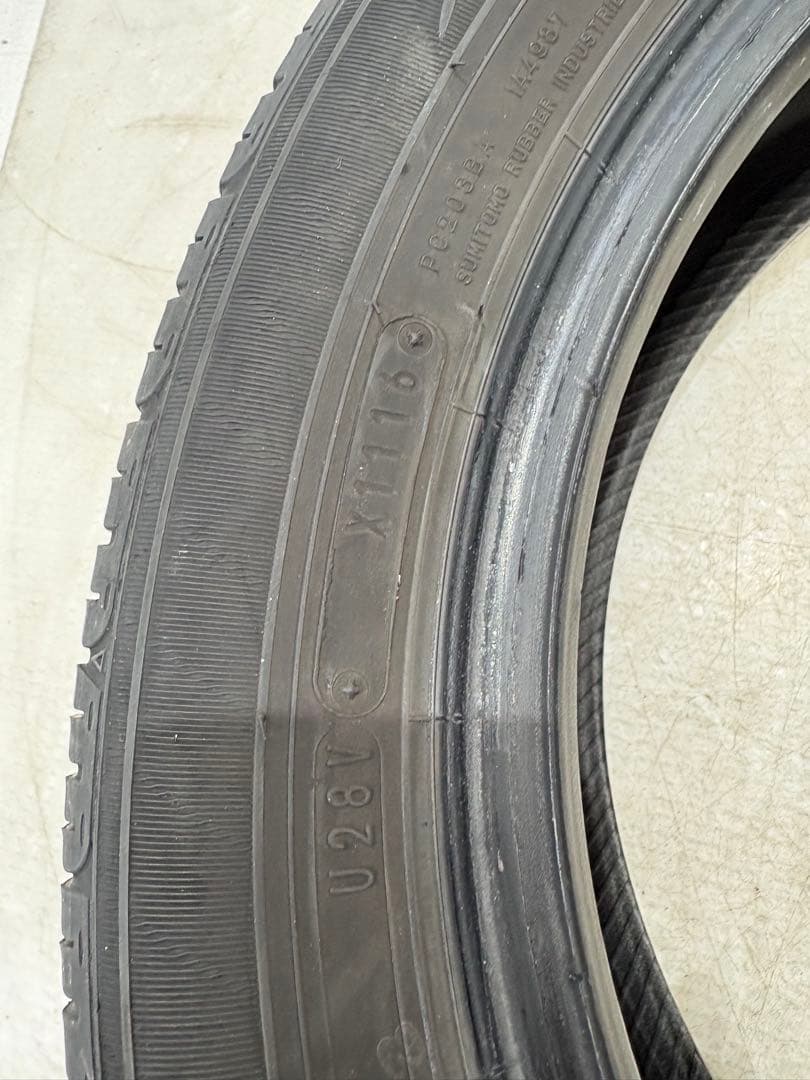 富山県☆ENASAVE EC203 155/65R14 2016年製 8部山