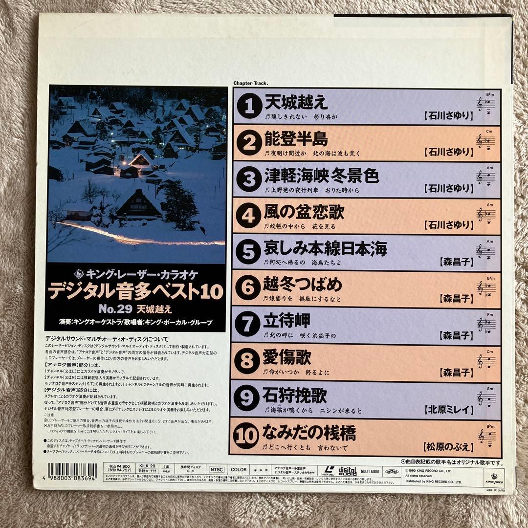 キング・レザー・カラオケ　No29 天城越え