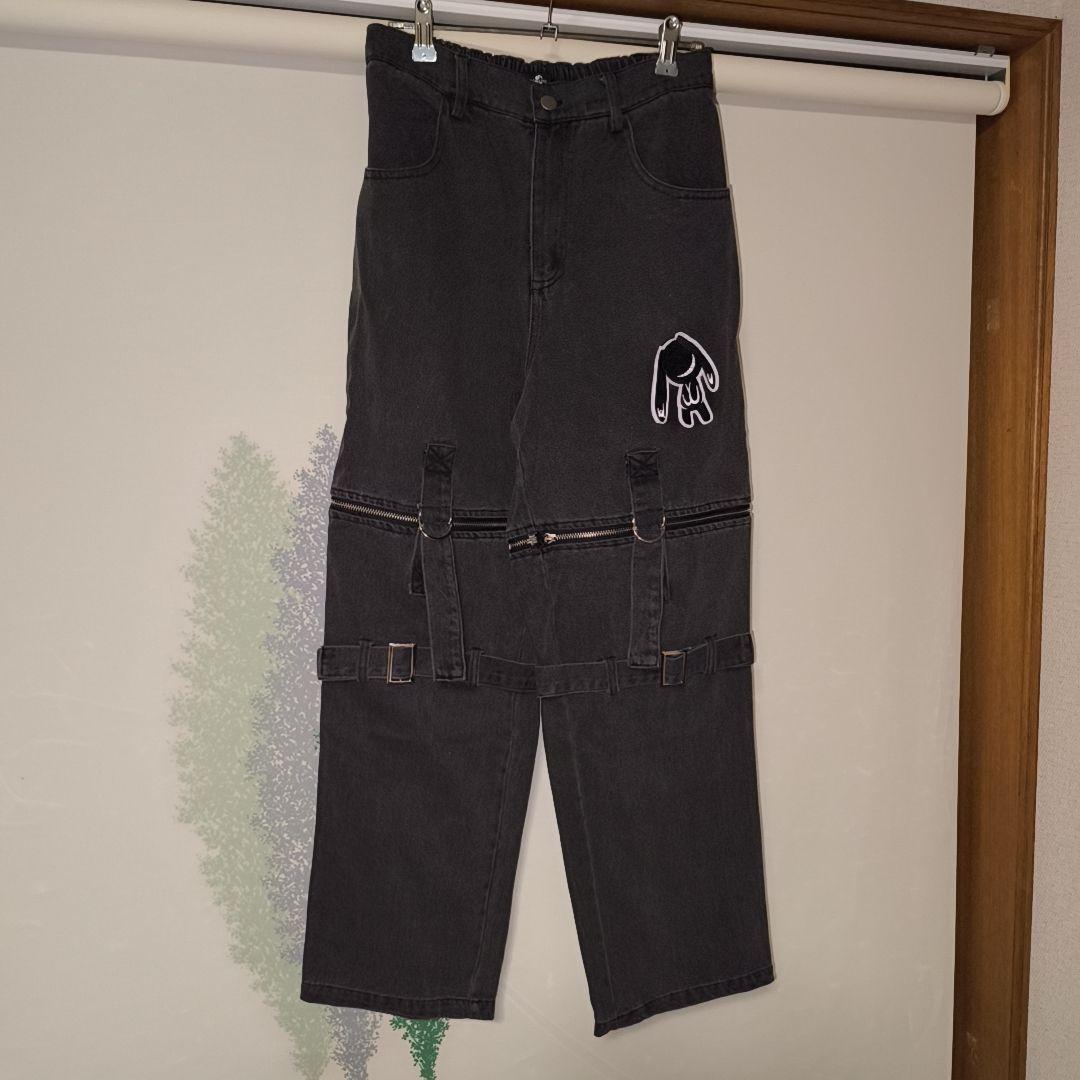 NieR clothing コンバーチブル デニムパンツ グレー 新品