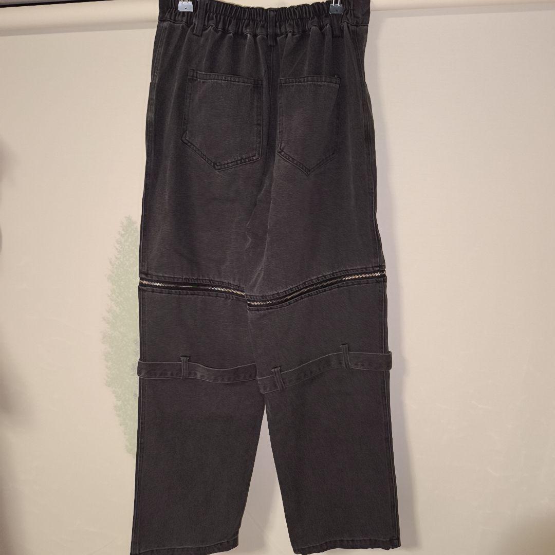 NieR clothing コンバーチブル デニムパンツ グレー 新品