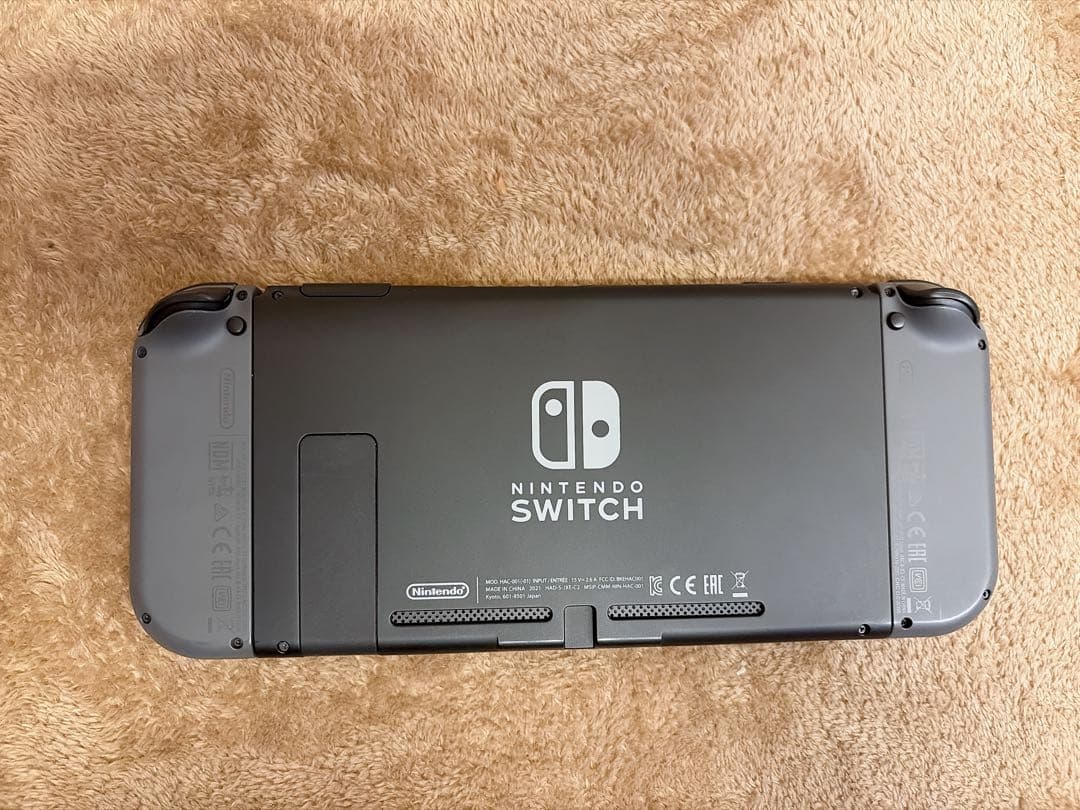 Nintendo Switch グレー 本体 Joy-Con付き　ソフト付き