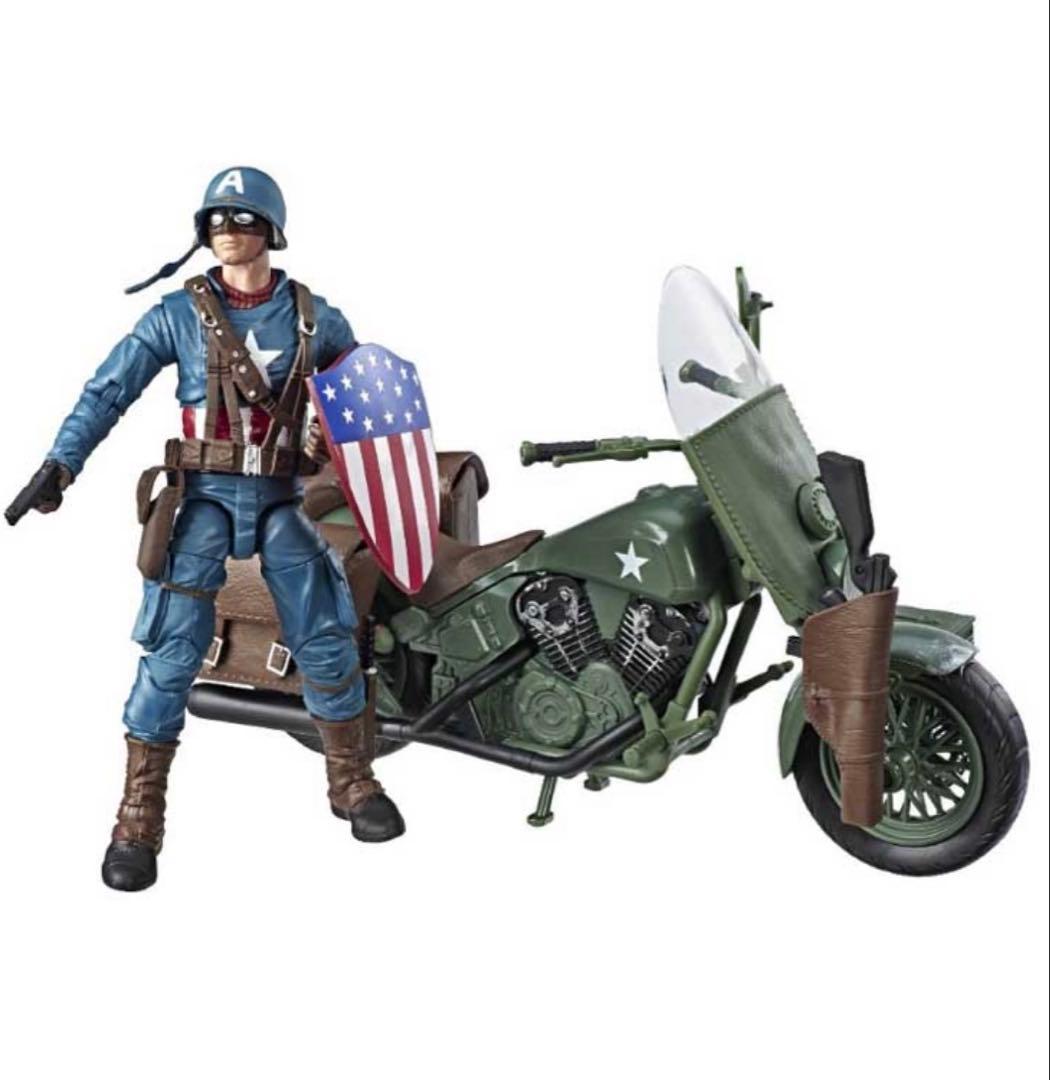マーベルレジェンド80周年 キャプテン・アメリカ・ウィズ・モーターサイクル