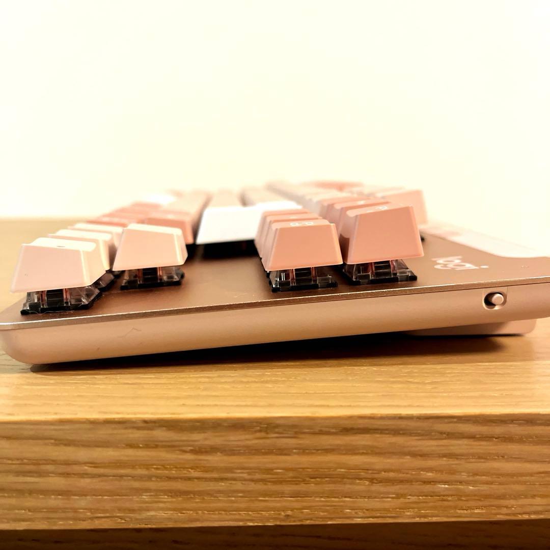 ロジクールキーボード　K855　ピンク