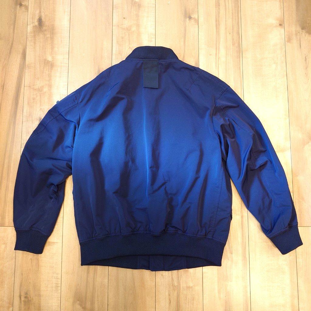 UNIQLO +J ジル・サンダー MA1 オーバーサイズブルゾン M ネイビー