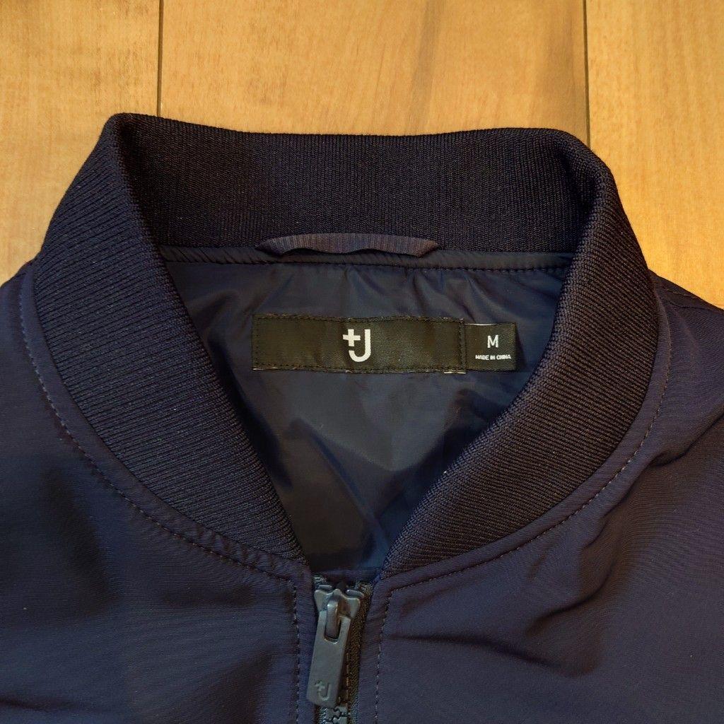 UNIQLO +J ジル・サンダー MA1 オーバーサイズブルゾン M ネイビー