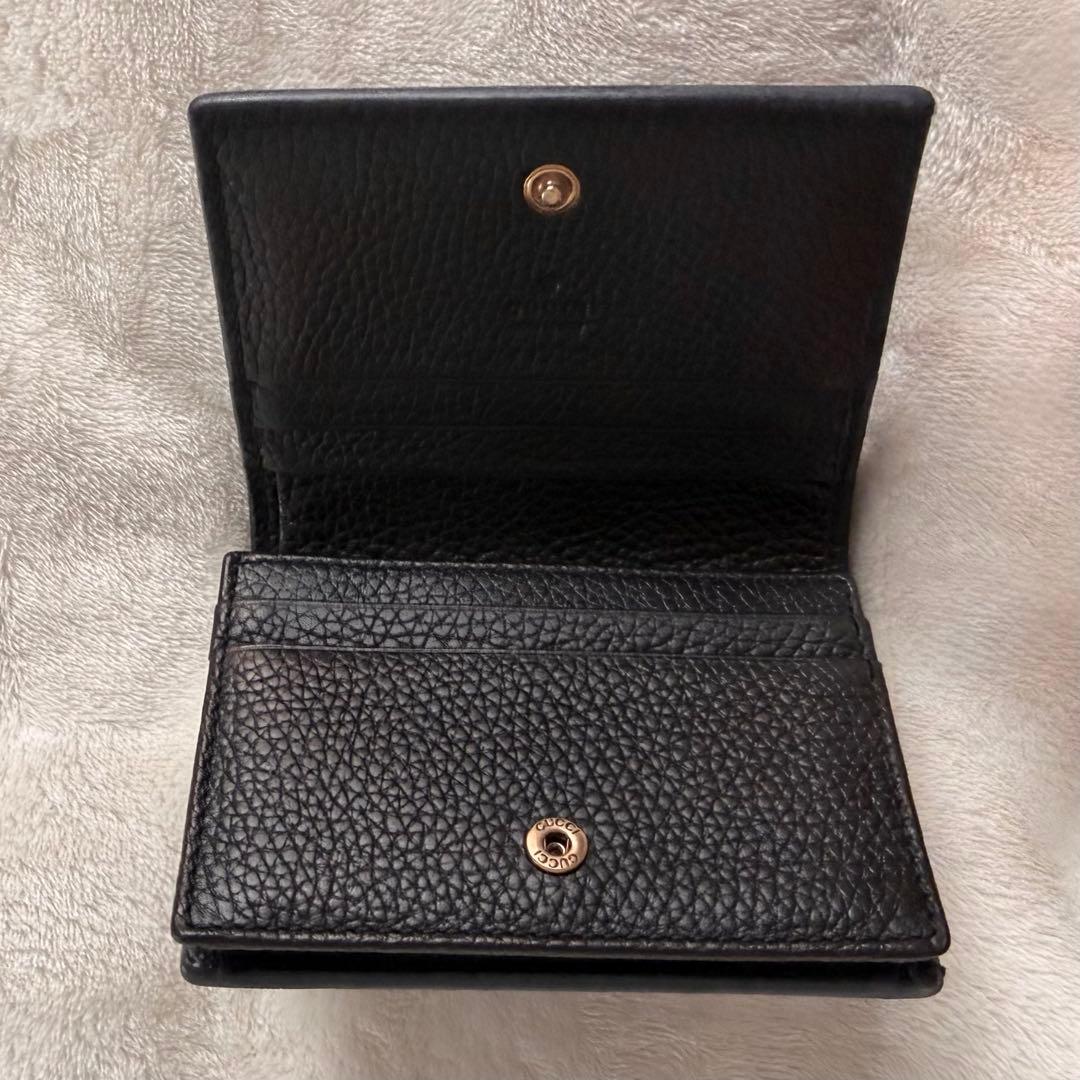 GUCCI アニマリエ ビー 二つ折り財布