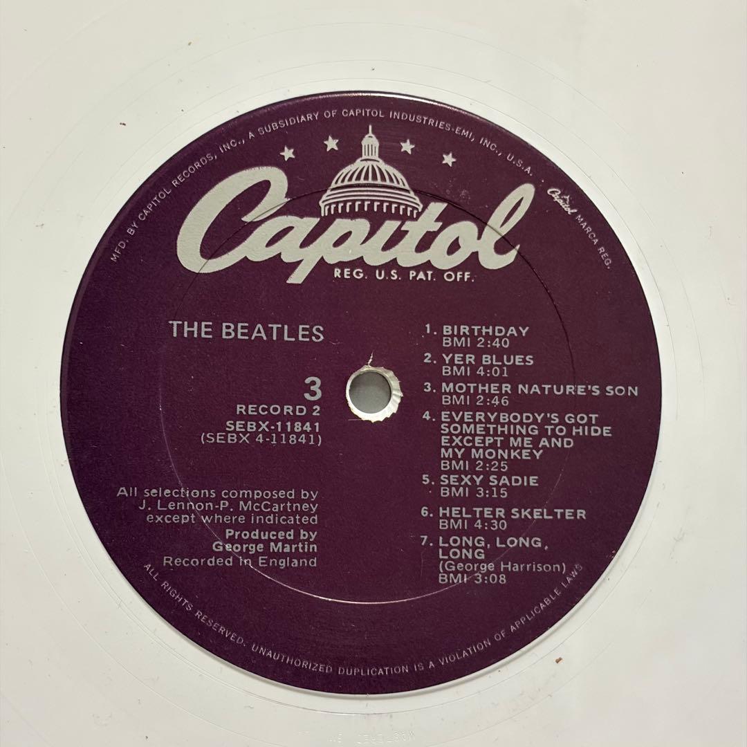 The Beatles レコード盤 動作確認済 ２枚 4面 激レア