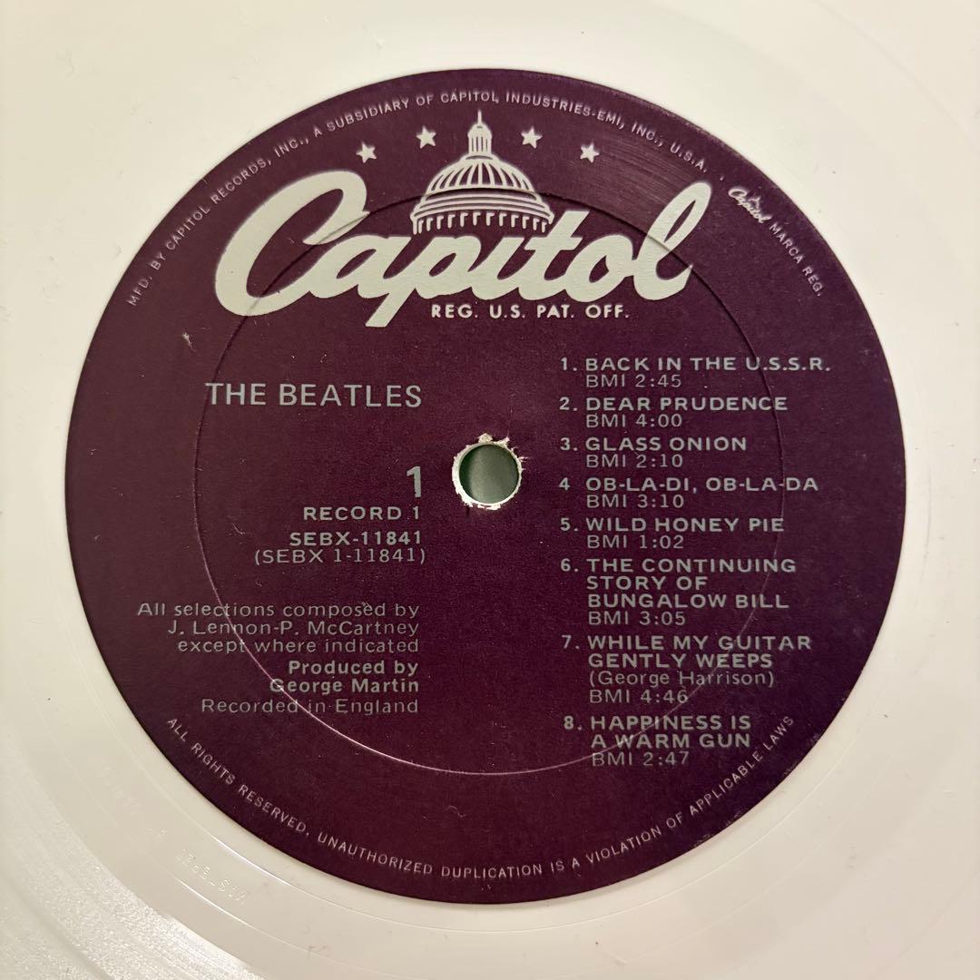 The Beatles レコード盤 動作確認済 ２枚 4面 激レア