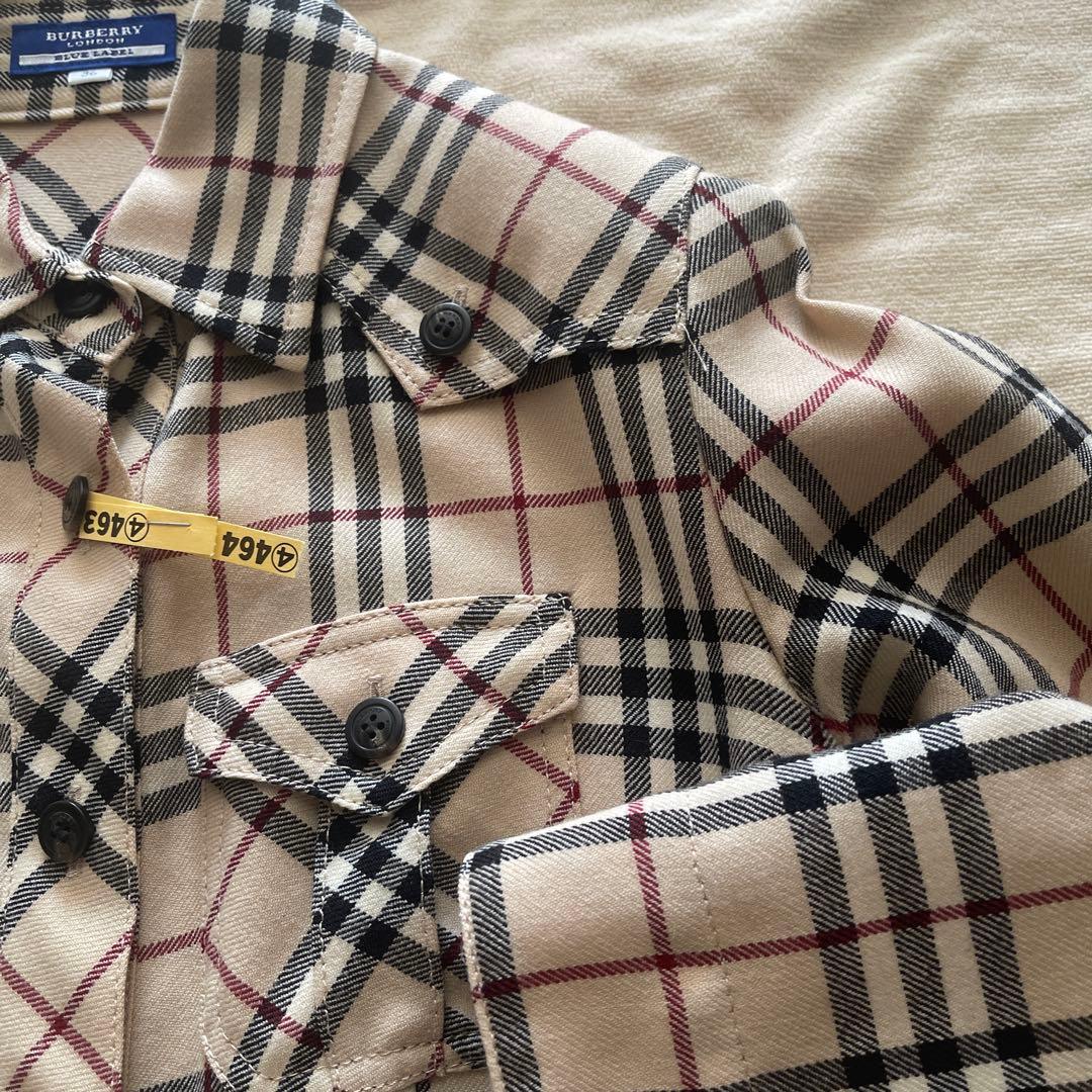 専用　美品　バーバリーブルーレーベル 　ワンピース ノバチェック 　ベージュ
