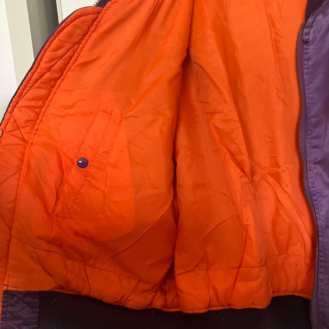 CORINTH MA-1 made in usa パープル　フライトジャケット