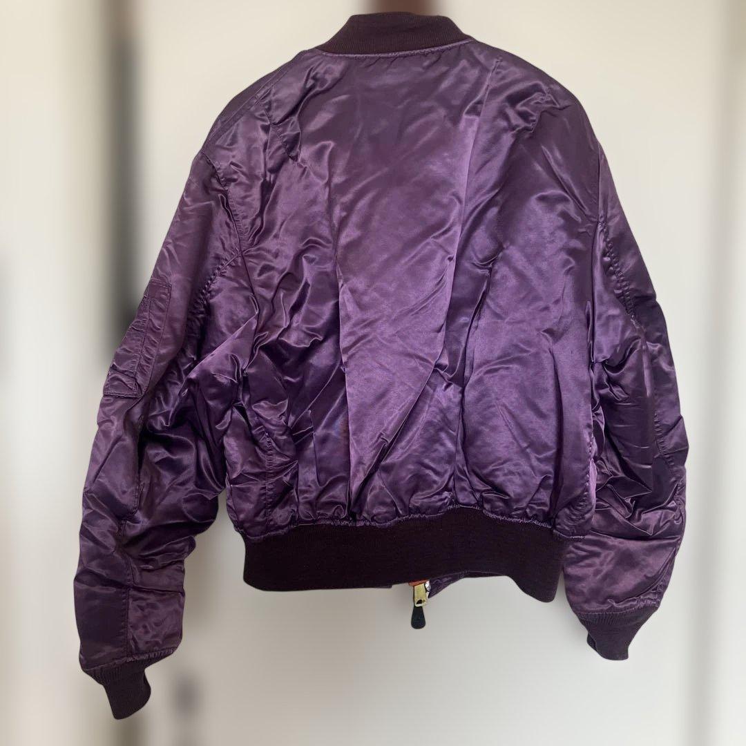 CORINTH MA-1 made in usa パープル　フライトジャケット