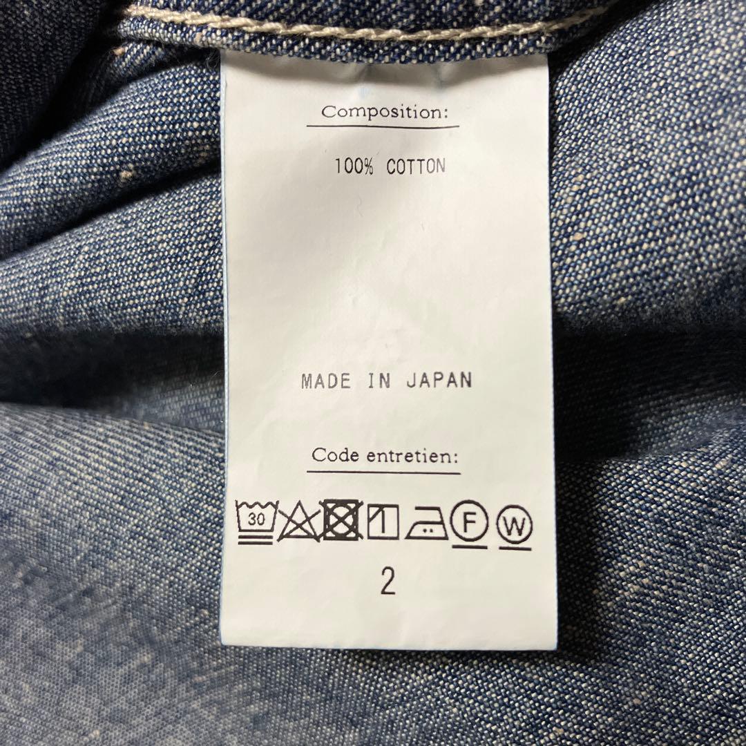 A.PRESSE 2023AW デニムカバーオールジャケット