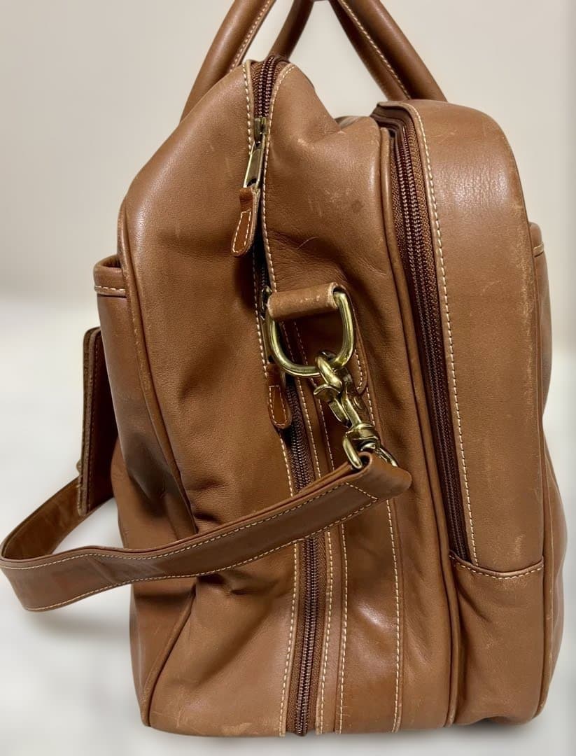 COACH コーチ レザー ボストンバッグ 2way 大容量