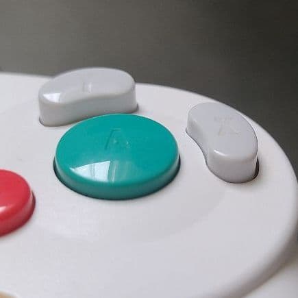 【レア】任天堂 ゲームキューブ コントローラー スマブラホワイト