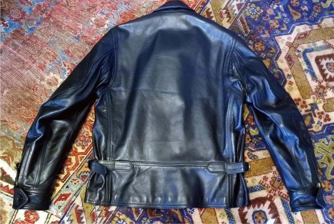 バイカージャケットUSN G-8 AVIATOR JACKET USA34BLK