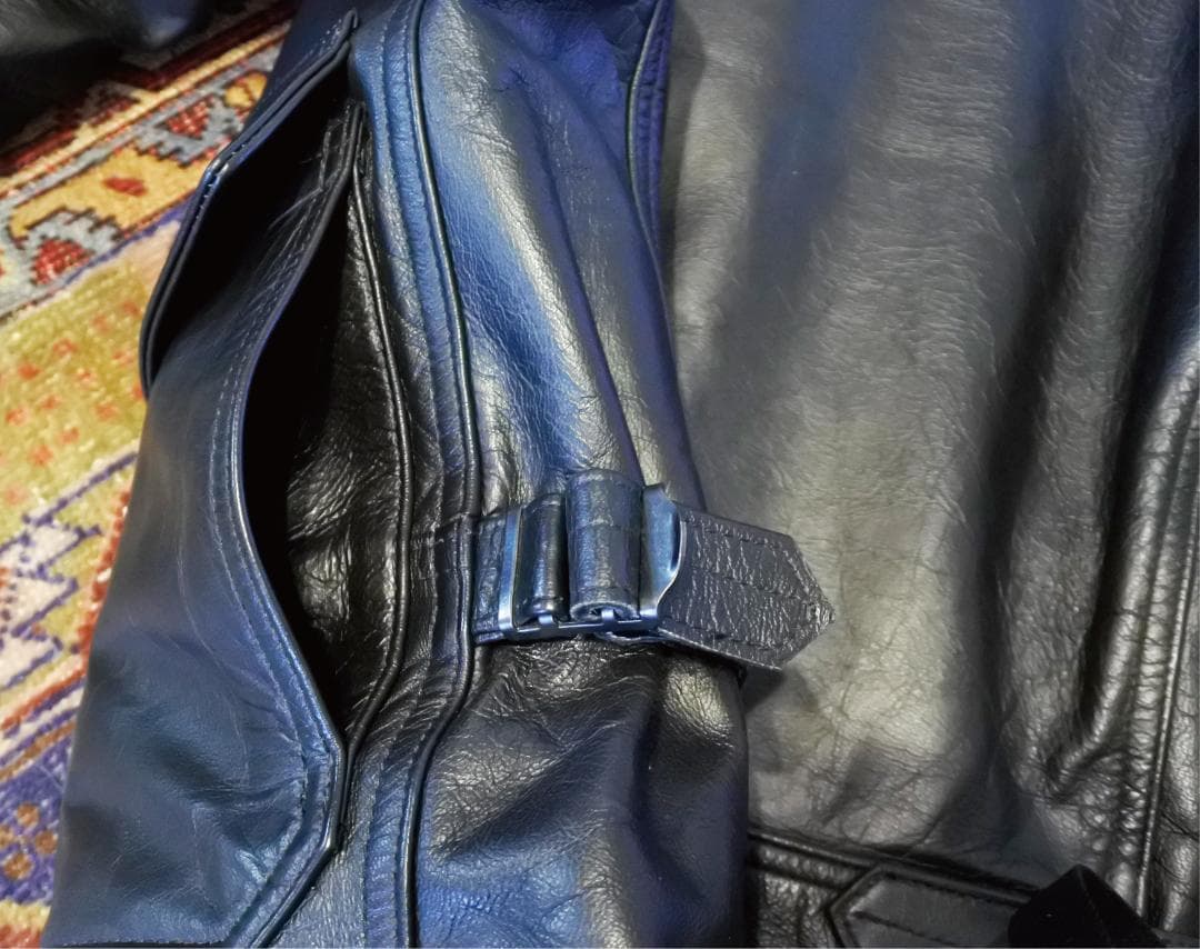 バイカージャケットUSN G-8 AVIATOR JACKET USA34BLK