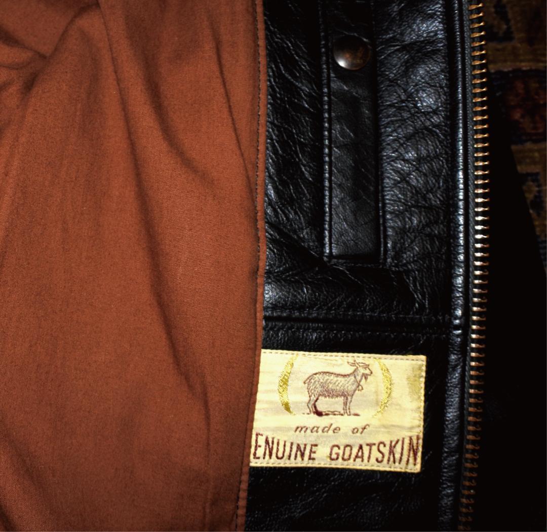 バイカージャケットUSN G-8 AVIATOR JACKET USA34BLK