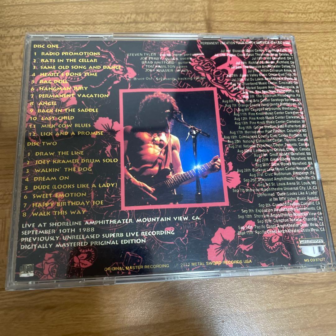 洋楽 AEROSMITH 1988 JOE'S 38TH BIRTHDAY PARTY