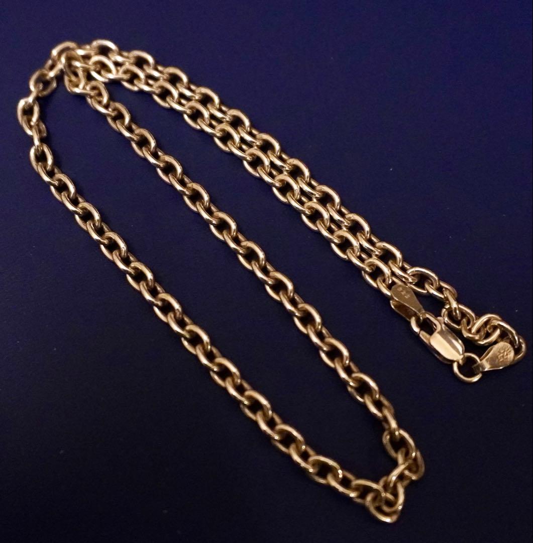アクセサリー frank and easy big azuki chain necklace