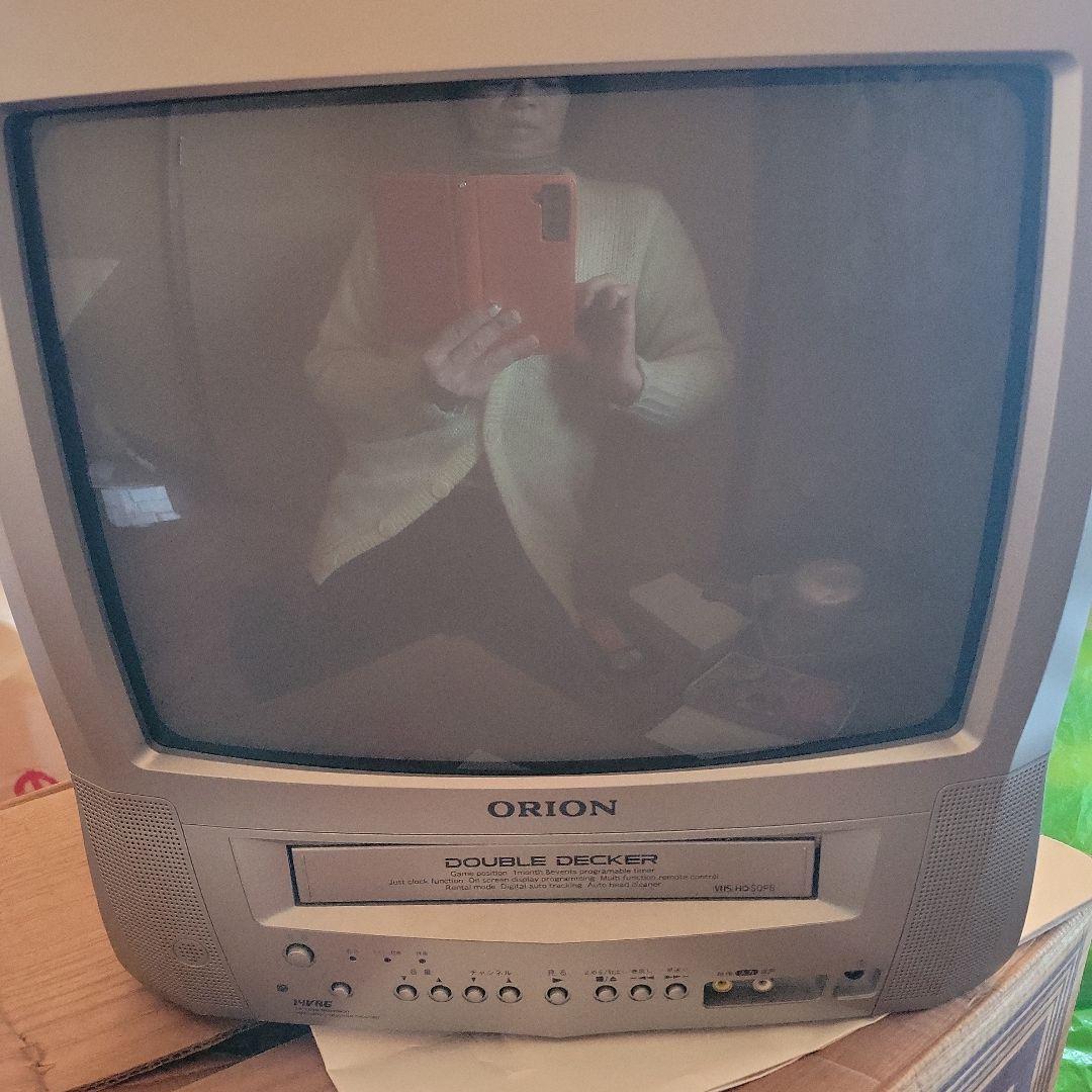 ORION テレビデオ14型 レトロ家電