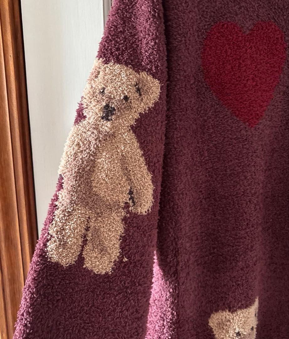 新品タグ付き　ジェラピケ　クマさんワンピース