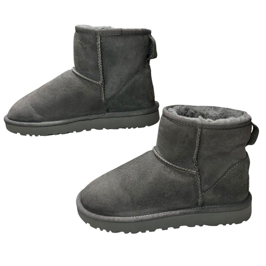 UGG Classic Mini II ムートンブーツ グレー 23cm