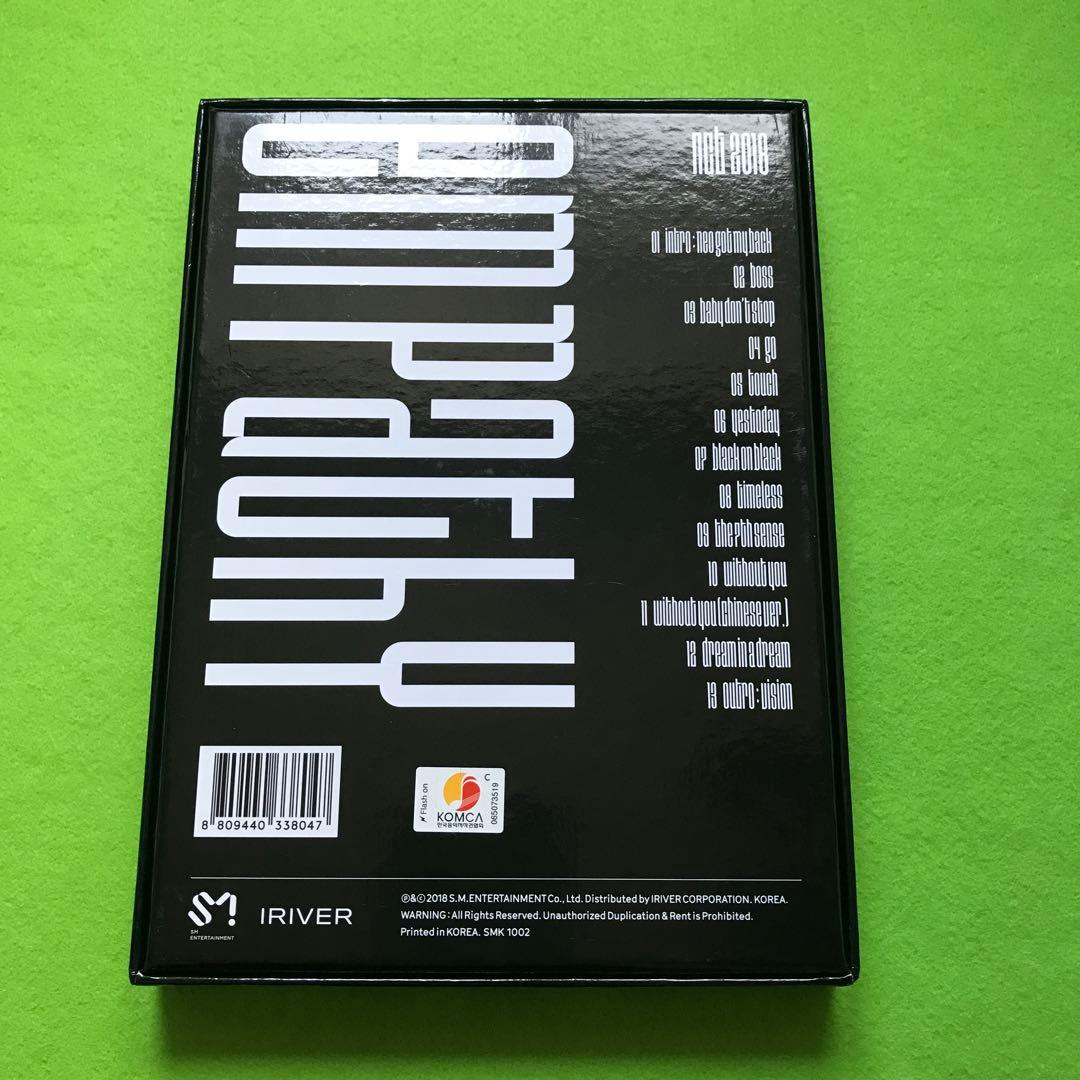 NCT 2018 『Empathy』 REALITY ver. 韓国盤CD