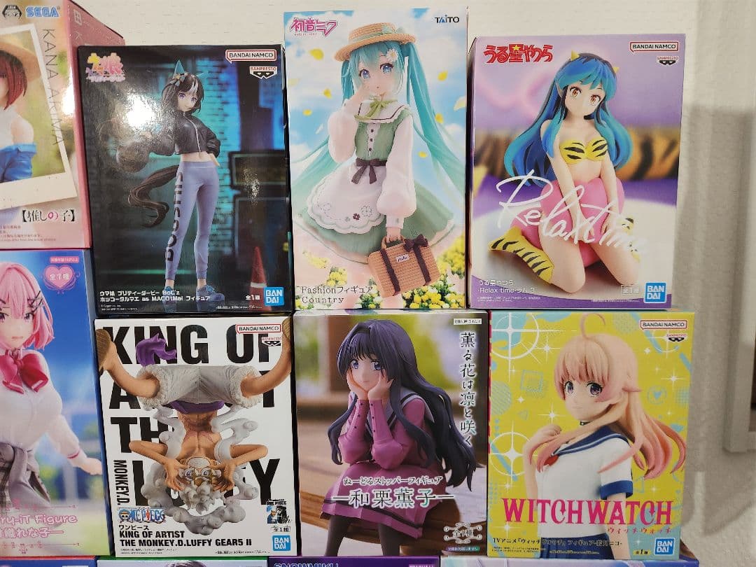 未開封フィギュアセット　美少女系 クロミク ナルト とらぶる 薫子 れな子 ラム