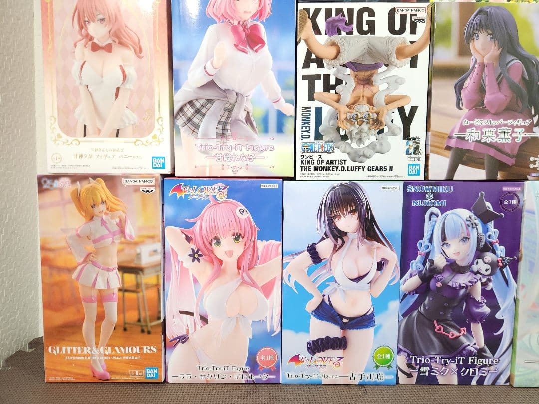 未開封フィギュアセット　美少女系 クロミク ナルト とらぶる 薫子 れな子 ラム
